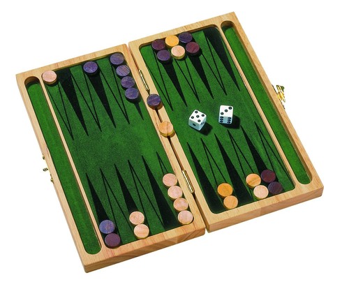 Jeu backgammon - jeu, "