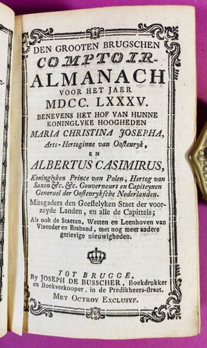 Almanach den grooten - -,