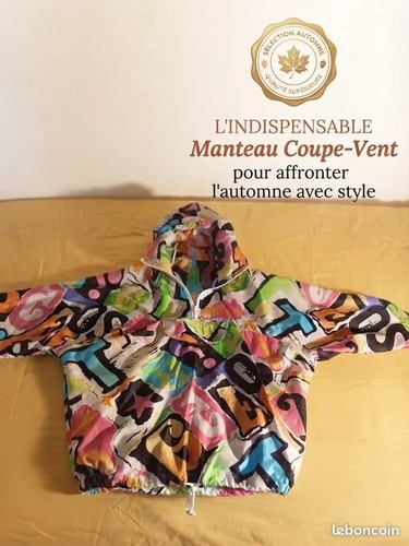 Manteau coupe vent - manteau, vintage