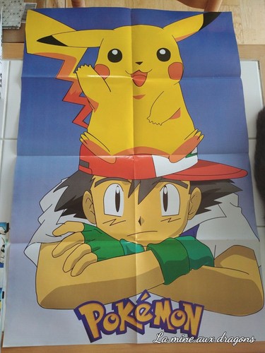 Poster géant affiche pokemon - poster,