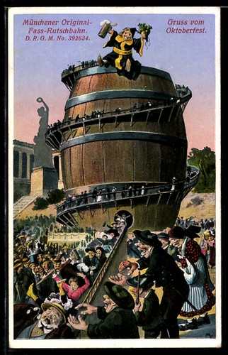 Carte postale oktoberfest - carte, oktoberfest,