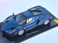 TRES RARE MINIATURE 1/43 KYOSHO FERRARI ENZO BLEU TDF TOUR DE FRANCE REF 05001BL