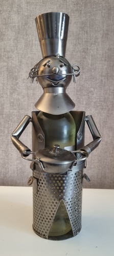 Porte bouteille vin vintage - porte-bouteille,