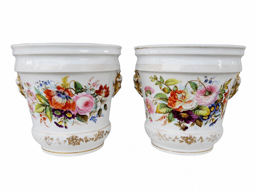 Paire cache pots en - de, cache-pots