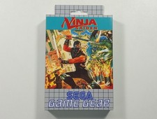 NINJA GAIDEN SEGA GAME-GEAR (GG) EURO (BOX NOT OFFICIAL)