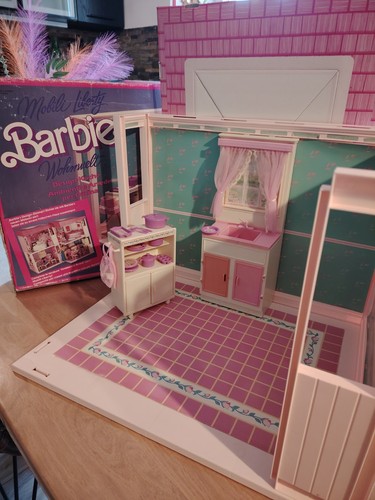 Barbie vintage living pretty - living,
