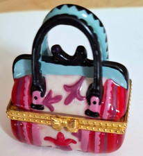 PORCELAIN PILL BOX S.M Handbag Shape