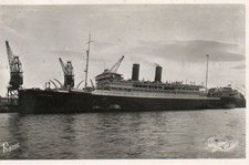 Messageries Maritimes ANDRE LEBON seen docked in Marseille