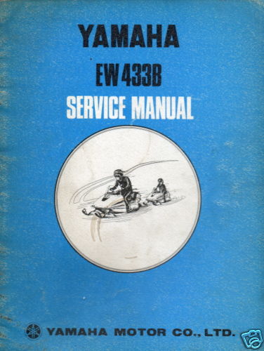 1971 yamaha snowmobile ew433b - snowmobile,