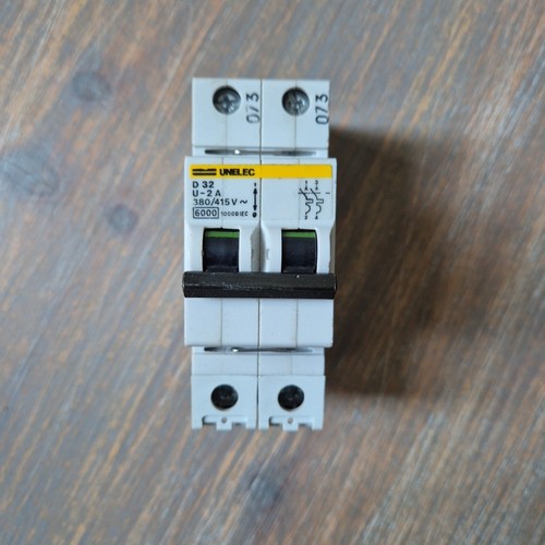 Disjoncteur unelec u 2a - d, 32