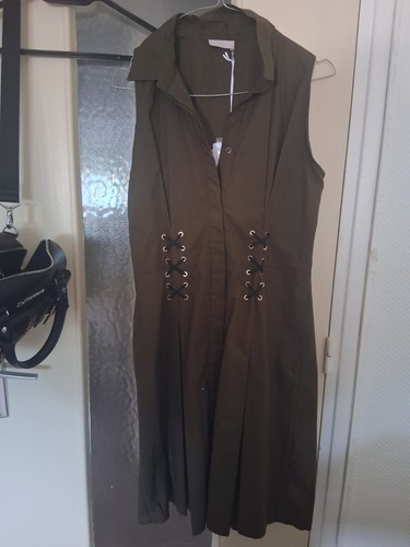 Liu robe corsage kaki neuve - liu,