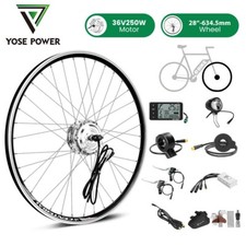 28''/ 700C Ebike Kit de Conversion Vélo Electrique 36V250W Motor avec Feu Avant