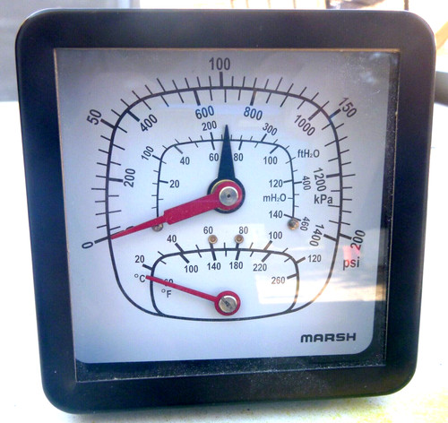 Marsh boiler pressure - boiler,