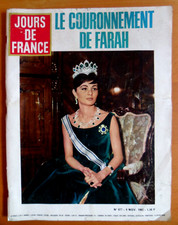 ►JOURS DE FRANCE 677/1967-FARAH DIBA-BRIGITTE BARDOT-MIREILLE MATHIEU-MARCEAU