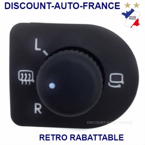 Bouton reglage retroviseur