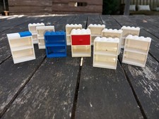 LEGO VINTAGE Kitchen Bedroom Dining Furniture Lot VERY GOOD CONDITION