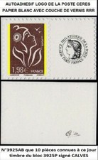 ADHESIF RARE VARIETE N°3925AB