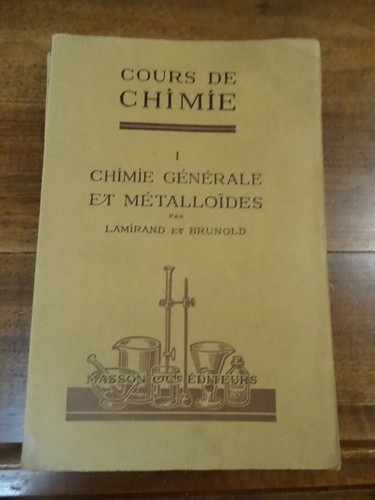 Lamirand brunold chimie - lamirand, brunold,