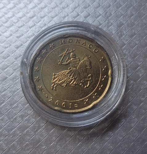 Monaco 2001 centimes euro - centimes, d'euro