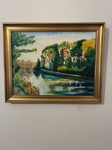 Tableau paysage encadré