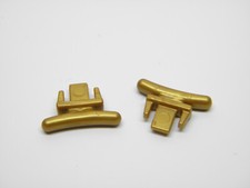 Playmobil 3055 3740 3940 6348 Pirate Boat Gulet Mooring Cleat Gold X2