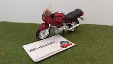 BMW R 1100 RS Red Metal Motorcycle 1/18 Scale Fabr MAISTO Miniature Collectible