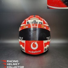 Michael Schumacher Signed Helmet '04 DIRECT Crown Autograph in SILVER  AS-03476