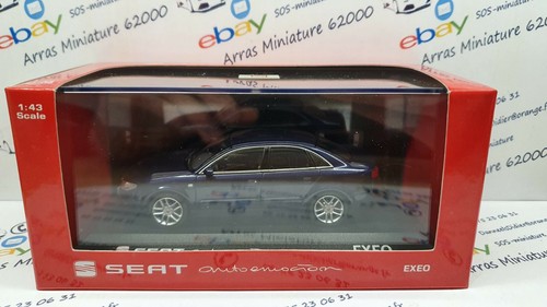 Seat exeo bleue - bleue, 1:43
