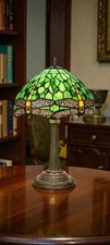 Lampe Verte Art Déco –