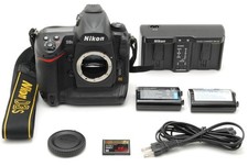 【Mint】Nikon D3S 12.1MP Digital DSLR Camera Body w/ 2Battery + Charger From Japan