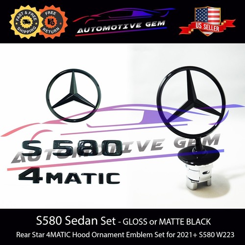 S580 4matic rear star - rear, emblem