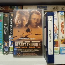 1998 Desert Thunder- Rocvale Film Vhs- Daniel Baldwin Big Box Ex Rental