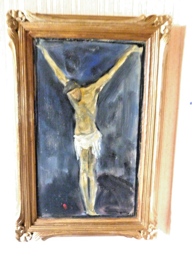 Ancienne peinture tableau - peinture,