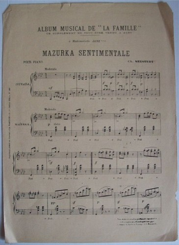 Partitions musique - musique,