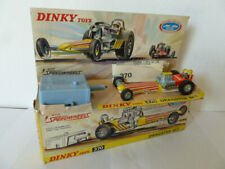 Authentique Dinky toys REF 370 dragster set avec notice et en boite