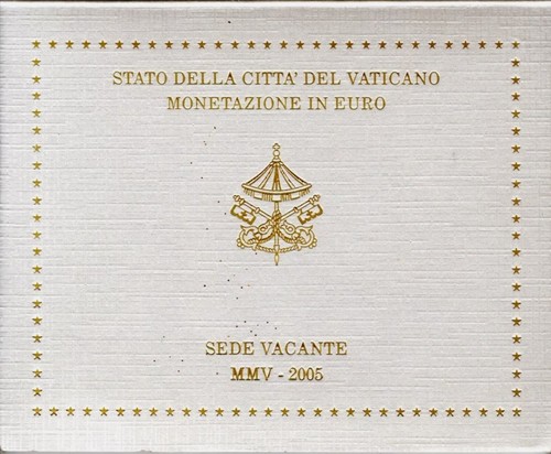 Coffret vatican sede - coffret,