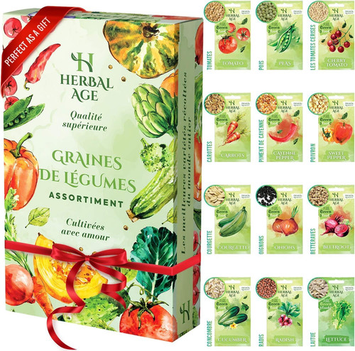 Coffret 5100 graines potager - 5100,
