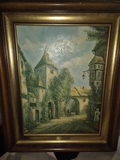 Tableau ancien signé   Nature