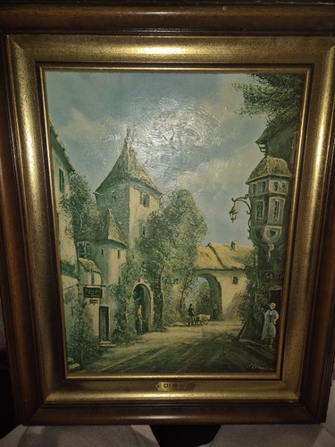 Tableau ancien signé nature - ancien,