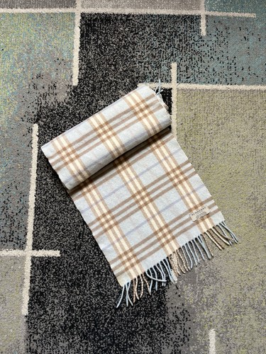 écharpe burberry bleu - Écharpe,