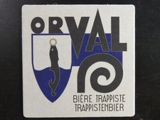 Bière dessous de Verre : Brassière Prof' Orval Trappiste Trappistenbin;