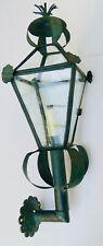 ANTIQUE 19TH CENTURY APPLIQUE LANTERN