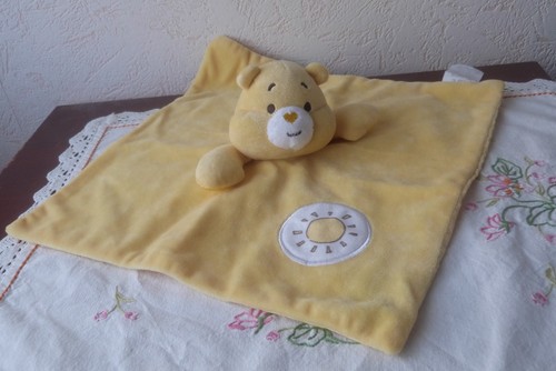 Doudou bisounours jaune - bisounours, soleil