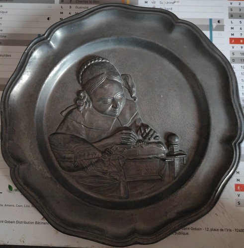 Plat étain model - plat,