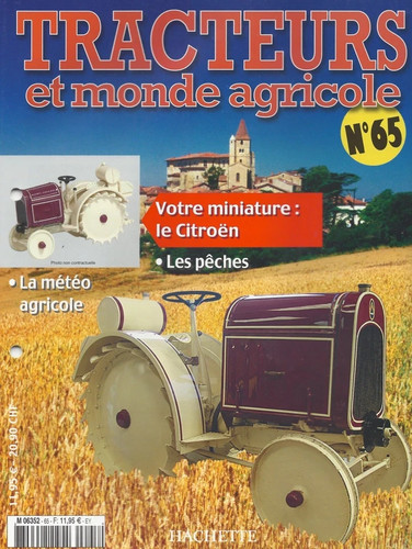 Fascicule tracteurs monde - et,