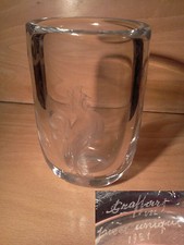 vase val saint lambert VSL réalisé par Charles Graffart pièce unique de 1951