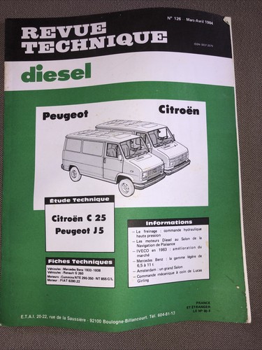 Revue technique diesel 126 - technique, n°126