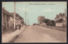 Old postcard Foulletourte, La Boule d ́Or 