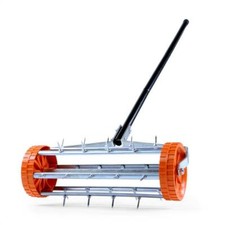 Aérateur de pelouse FUXTEC FX-RL400 43cm rouleau gazon maniable