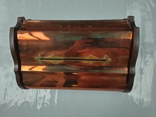 Boite Derouleur Bois & Cuivre